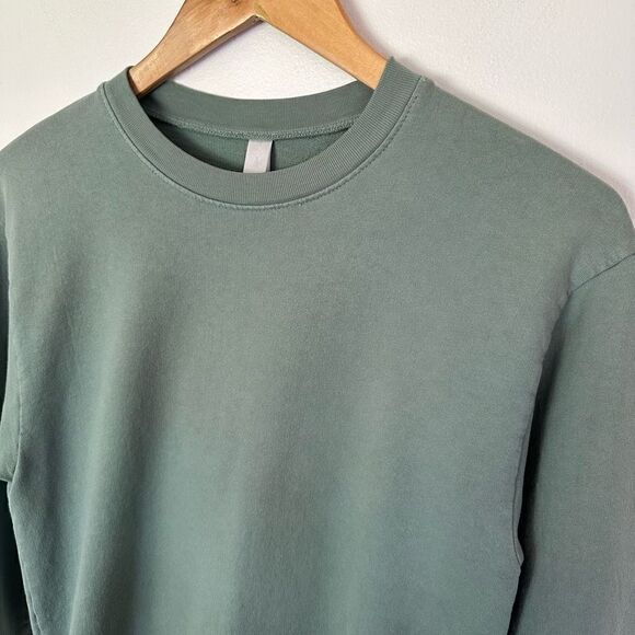 Los Angeles Apparel sage green crewneck sweater - Picture 2 of 5